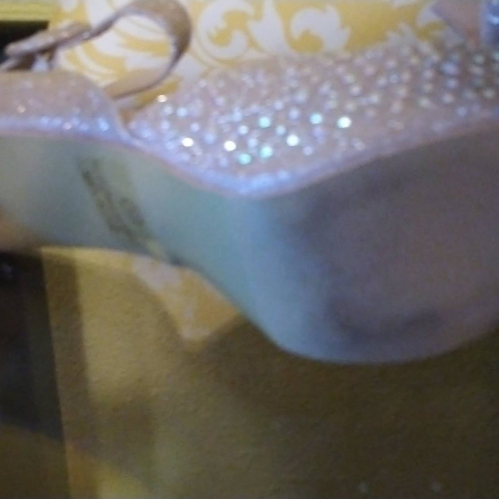 Size 10 Rhinestone Platforms - Picture 3 of 6
